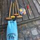 Jeu de croquet en bois vintage