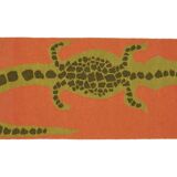 Tapis crocodile runner