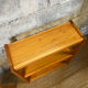 Vintage pine library shelves