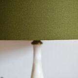 Alabaster Lamp and Foliage