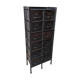 Black metal cabinet 12 lockers