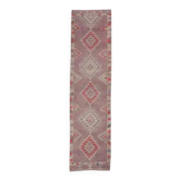 Turkish Hand-Knotted Runner 80x314