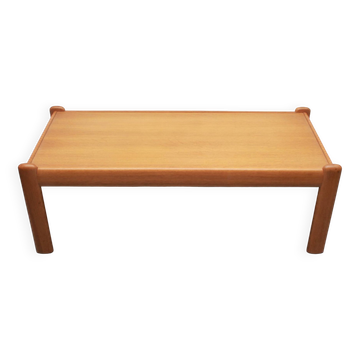 1970s coffeetable in light oak