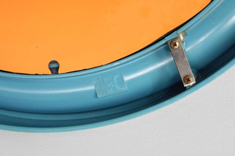 1970s Round Mirror, Italy