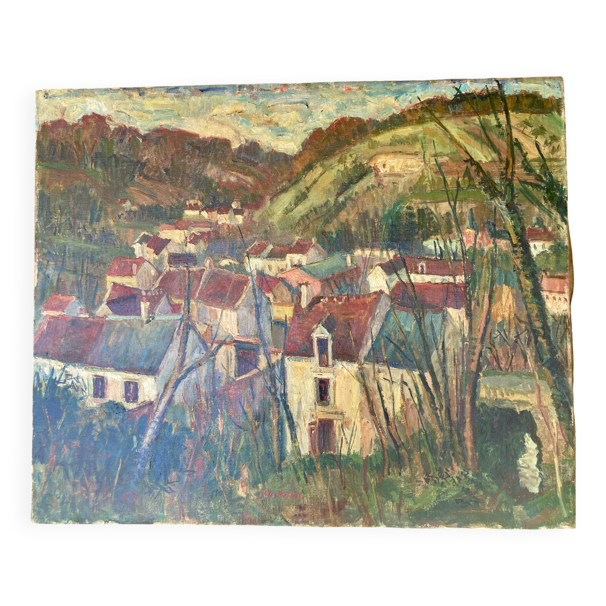 Tableau - Paysage en Seine et Oise