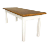 Old workshop table solid oak tray