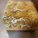 Pouf ou repose pied vintage
