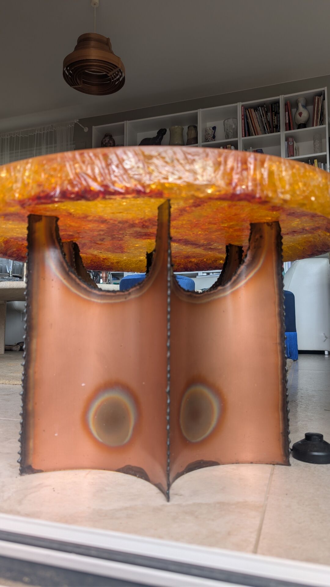 Fractal resin coffee table Accolay