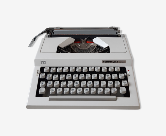 Machine à écrire Contessa 2 De Luxe 1970