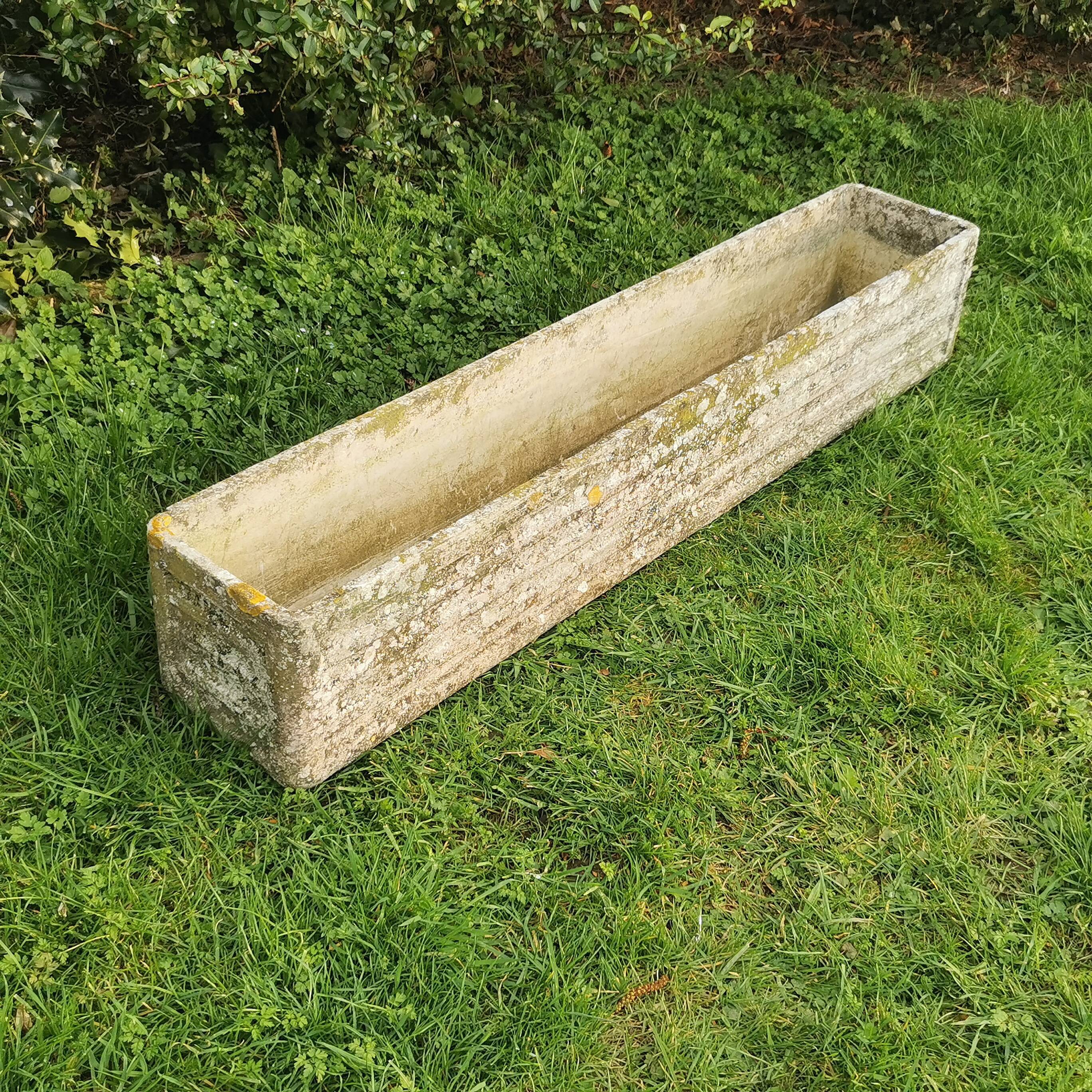 Jardinière vintage rectangulaire