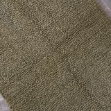2x12 Olive Green Turkish Runner Rug 65x352Cm SK 242413