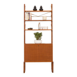 Poul Cadovius free standing wall unit for Cado, 1960s