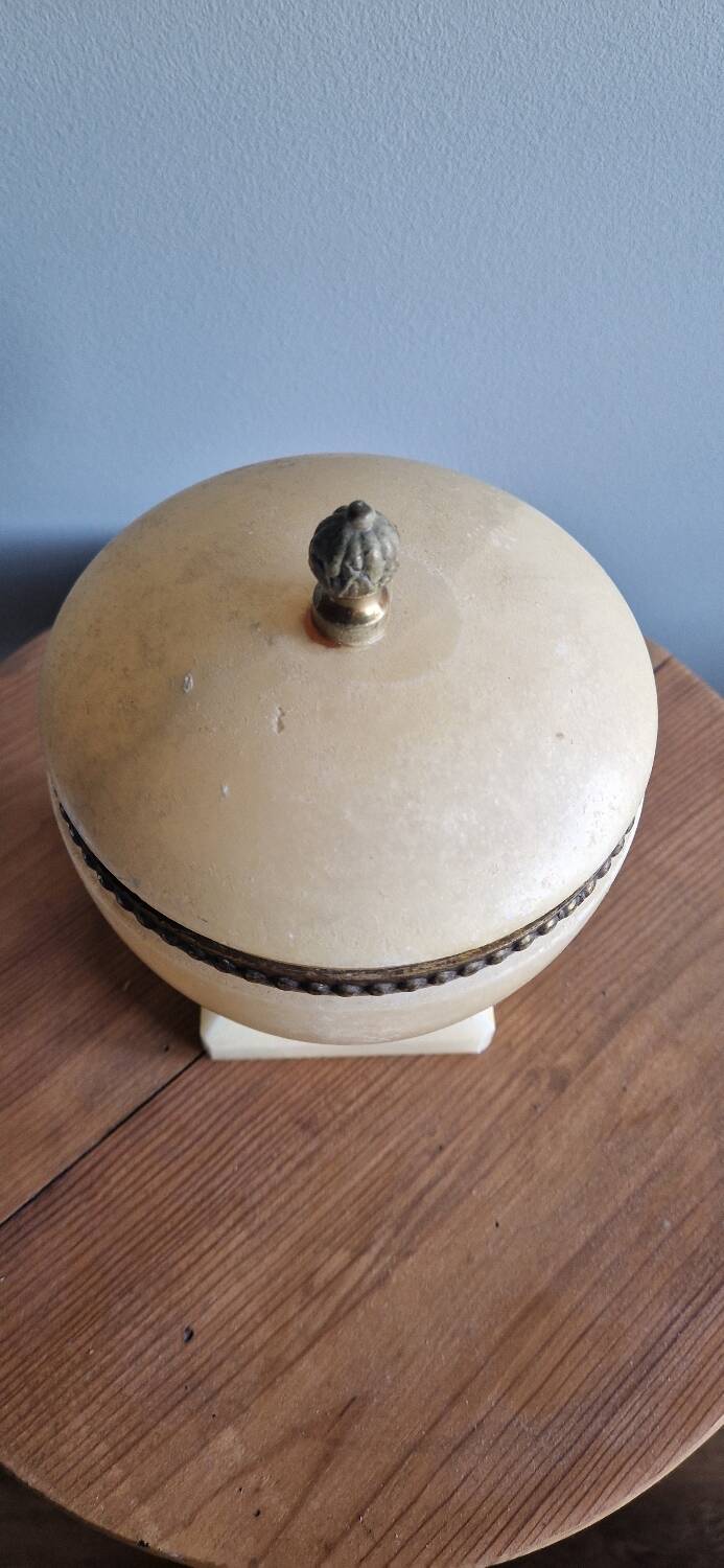 Empire style marble candy box
