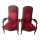 2 fauteuils Voltaire