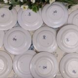 Set of 11 goldfinnets clairefontaine dessert plates