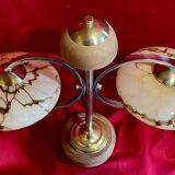 Double lamp, Mid-century, vintage