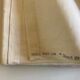 Drap en toile de lin 1960 linge de réserve 1 pers