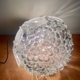 Baladeuse globe vintage en verre XL