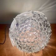 Baladeuse globe vintage en verre XL