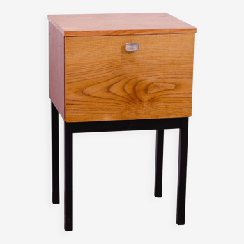 Mid century bedside table, 1960’s, UP Závody, Czechoslovakia