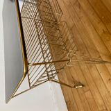 Desserte range vintage vinyls