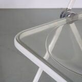 "Plia" folding chair from the 1970s by Giancarlo Piretti for Castelli, Italy.