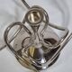 Chandelier Driade Matthew Boulton II 5 lights in metal attributed to Borek Sipek
