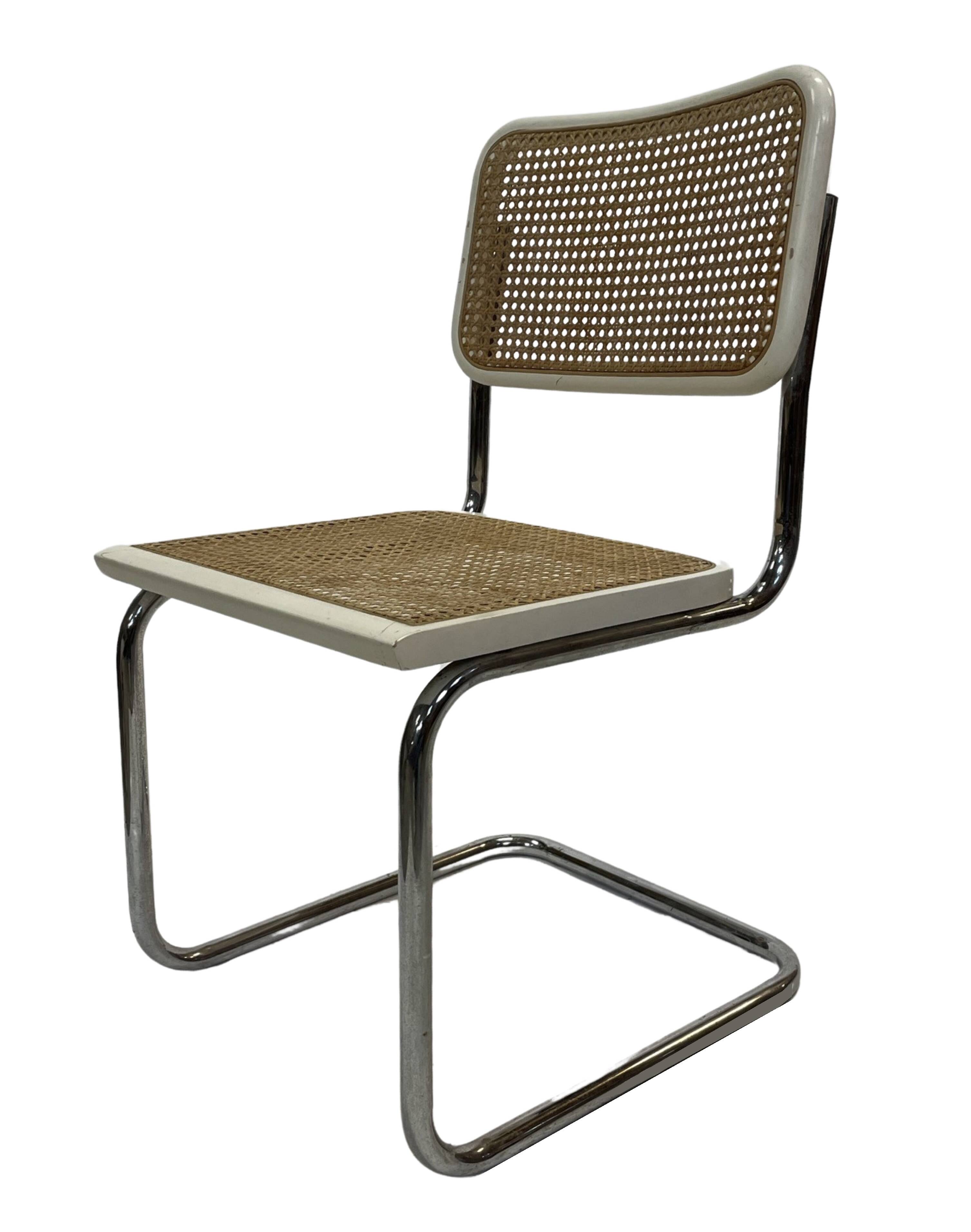 Cesca design chair b32 model in chrome