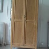 Vintage Parisian wardrobe has been completely sanded and waxed.
