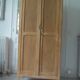 Vintage Parisian wardrobe has been completely sanded and waxed.