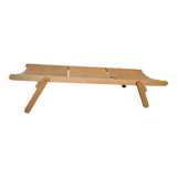 Vintage Folding Wooden Daybed /by Niko Kralj for Stol Kamnik / 1970s