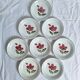 Assiette Sarreguemines vintage