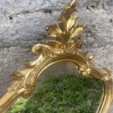 Louis XV style gilded mirror