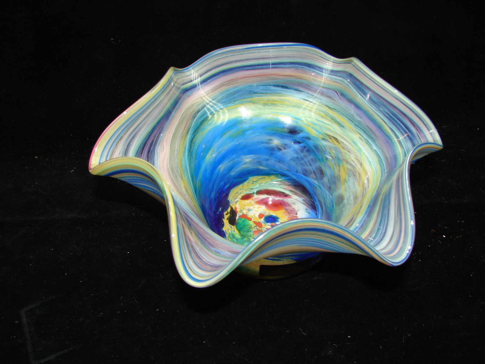 Empty glass paste pocket crystallized moonstone