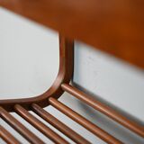 Suspended nightstand of 1960s modernism