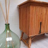 Buffet en bambou  1950