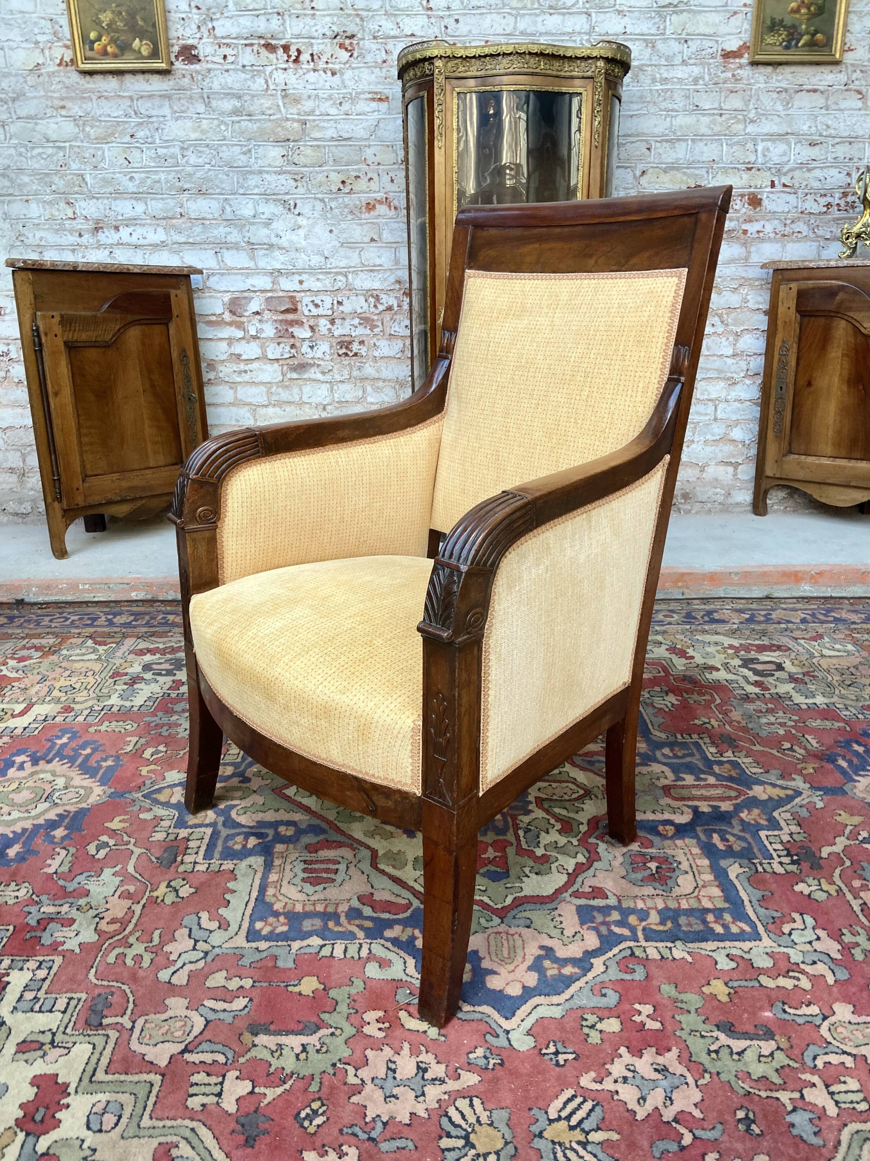 Mahogany shepherdess period empire XIX eme century