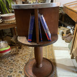 Vintage rotating 1950s bookcase