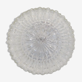 Round cleated vintage glass ceiling