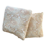 Lot de 2 coussins motif cachemire