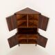 Danish mid century corner cabinet attr. to Carlo Jansen 1960s