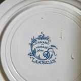 Saint Amand and Hamage Lamballe plates