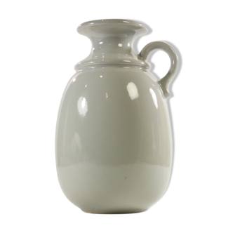 Vase en céramique gris clair