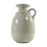 Grey ceramic vase