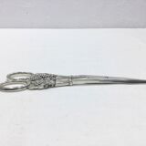 Pair of silver grape scissors Pierre Queille