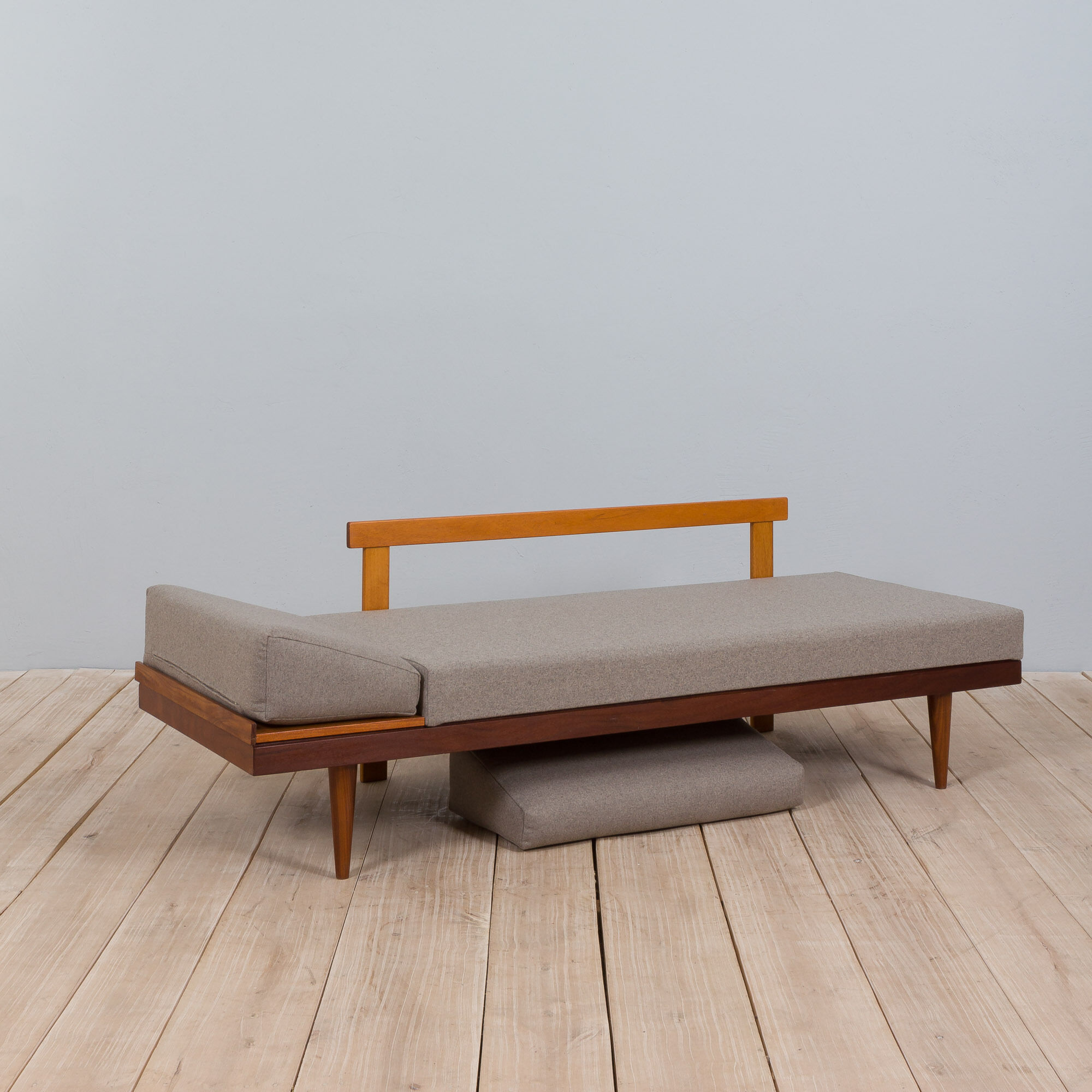 Teak Daybed Svanette With Side Table By Ingmar Relling For Swane Ekornes, 1960s