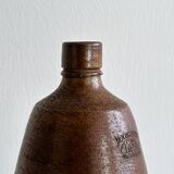 Old stoneware bottle.
