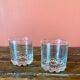 Marguerite vintage whisky glasses duo
