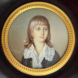 Miniature: portrait of a woman