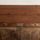 Vintage parisian buffet of the 50s in oak wood